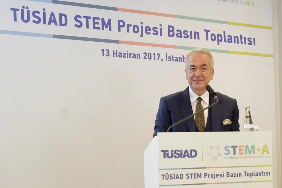 TÜSİAD STEM (Fen, Teknoloji, Mühendislik, Matematik) alanlarındaki eğitimin Türkiye için önemine vurgu yapmak amacıyla başlattığı projeyi bir basın toplantısı ile tanıttı. Toplantıda Türkiye’nin STEM görünümü ile ilgili rapor açıklandı