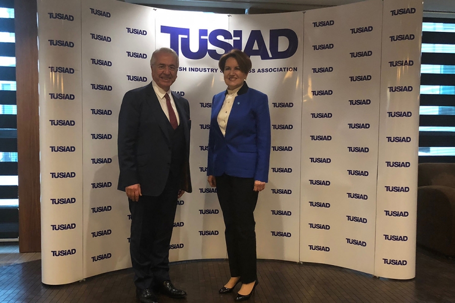 İYİ Parti Genel Başkanı Meral Akşener Bugün TÜSİAD’ı Ziyaret Etti