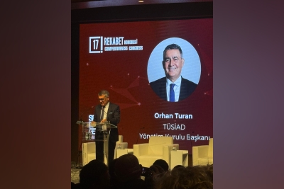 TÜSİAD Yönetim Kurulu Başkanı Orhan Turan SEDEFED 17. Rekabet Kongresi’nde bir açılış konuşması yaptı
