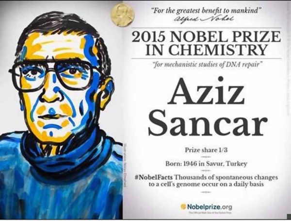 TÜSİAD Yönetim Kurulu Başkanı Cansen Basaran-Symes 2015 Nobel Kimya Ödülü&#039;nü kazanan Prof. Dr. Aziz Sancar&#039;ı tebrik etti