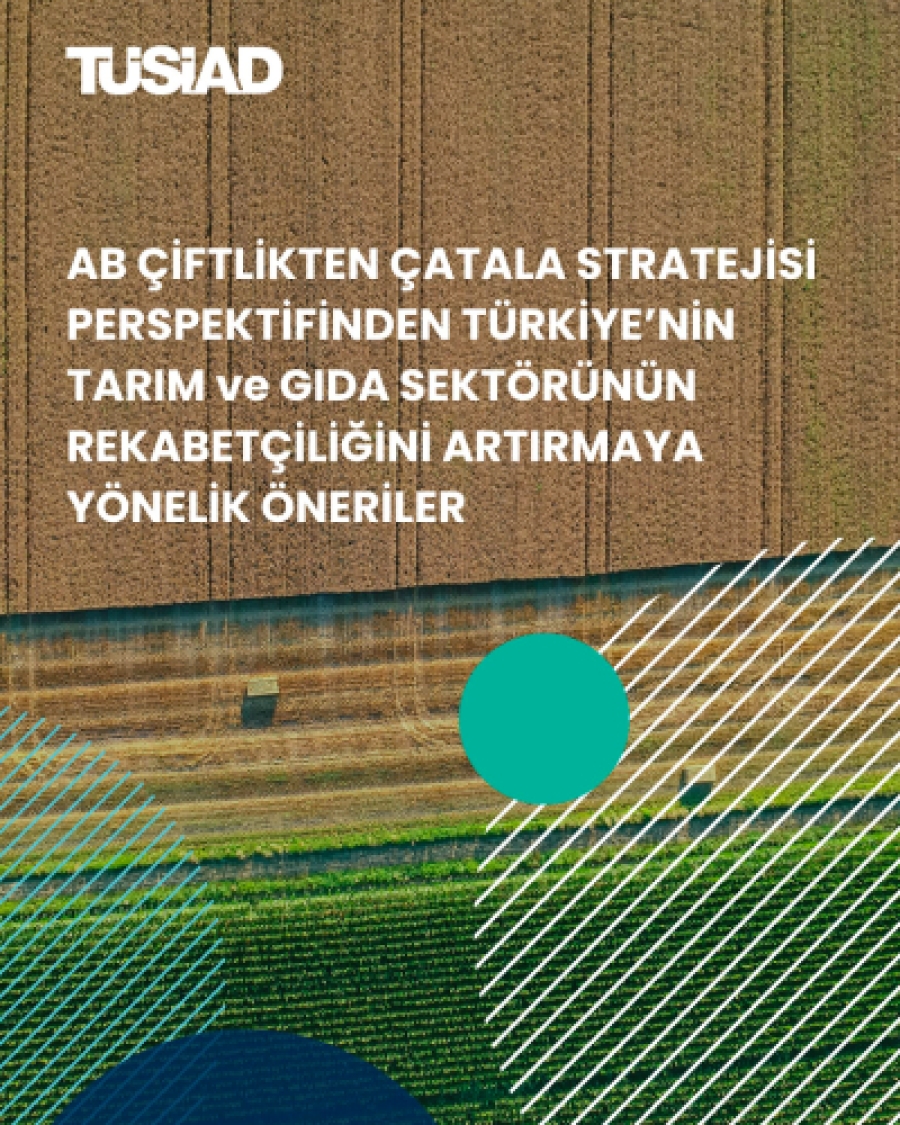 AB Çiftlikten Çatala Stratejisi Perspektifinden Türkiye&#039;nin Tarım ve Gıda Sektörünün Rekabetçiliğini Artırmaya Yönelik Öneriler