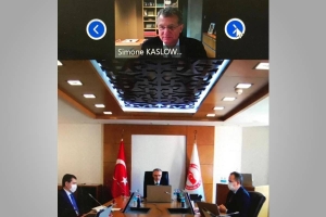 TÜSİAD HEYETİ NACİ AĞBAL İLE BİR TOPLANTI GERÇEKLEŞTİRDİ