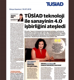 TÜSİAD TEKNOLOJİ İLE SANAYİ 4.0 İŞBİRLİĞİNİ ATEŞLEDİ