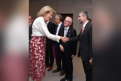 TÜSİAD and the Federation of Enterprises in Belgium (VBO-FEB) hosted a high-level business meeting in honor of Queen Mathilde of Belgium