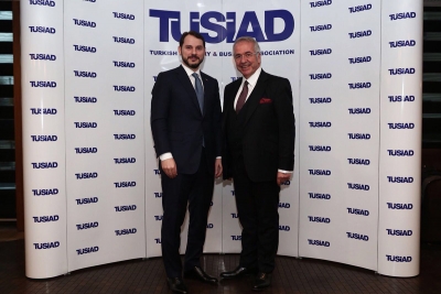 Enerji ve Tabii Kaynaklar Bakanı Berat Albayrak TÜSİAD'ı Ziyaret Etti