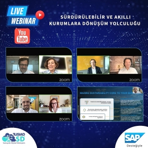 Sürdürülebilir ve Akıllı Kurumlara Dönüşüm Yolculuğu Webinarı