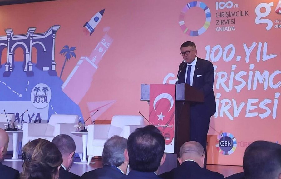 TÜSİAD Yönetim Kurulu Başkanı Orhan Turan Antalya’da 100. Yıl G3 Girişimcilik Zirvesi’ne katıldı