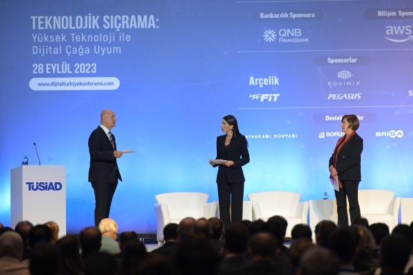 TÜSİAD Dijital Türkiye Konferansı, “Teknolojik Sıçrama: Yüksek Teknoloji ile Dijital Çağa Uyum” temasıyla düzenlendi