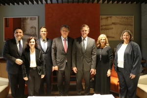 Simone Kaslowski başkanlığındaki heyet ABD’nin Ankara Büyükelçisi Jeff Flake ile bir araya geldi