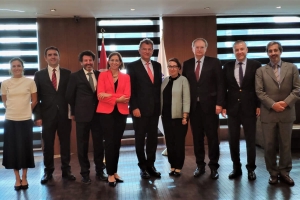 TÜSİAD YÖNETİM KURULU BAŞKANI SİMONE KASLOWSKİ AB DELEGASYONU BAŞKANI BÜYÜKELÇİ CHRISTIAN BERGER İLE BİR ARAYA GELDİ