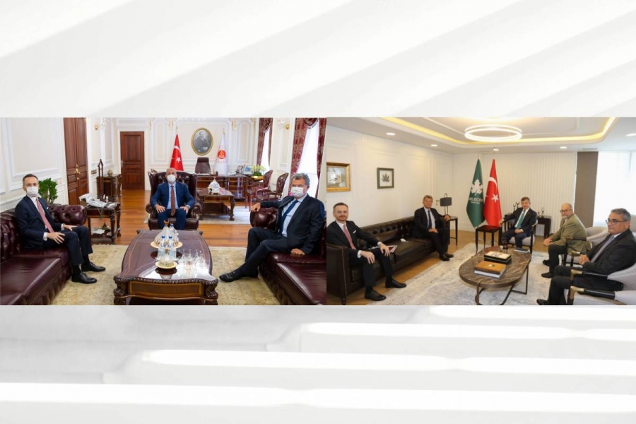 TÜSİAD Yönetim Kurulu Başkanı Simone Kaslowski başkanlığındaki TÜSİAD Heyeti Ankara temaslarına devam etti