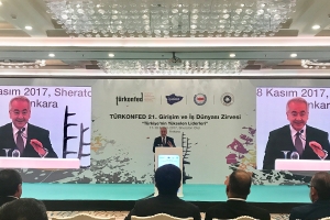 TÜSİAD Yönetim Kurulu Başkanı Erol Bilecik TÜRKONFED Zirvesi’nde Konuştu