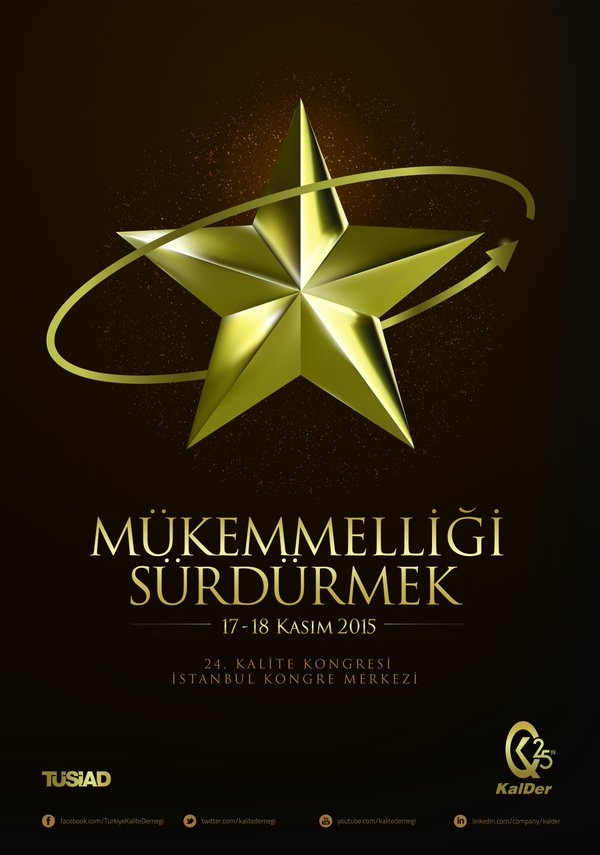 KalDer – TÜSİAD İşbirliğiyle Düzenlenen 2015 Türkiye Mükemmellik Ödülleri Sahiplerini Buldu