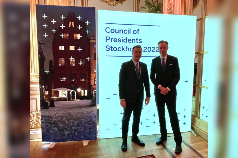 TÜSİAD Yönetim Kurulu Başkan Yardımcısı Murat Özyeğin Stockholm’de düzenlenen Avrupa İş Dünyası Zirvesi’ne katıldı