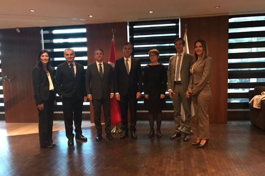 EBRD Başkanı Odile Renaud-Basso başkanlığında EBRD Türkiye yönetimi TÜSİAD’ı ziyaret etti