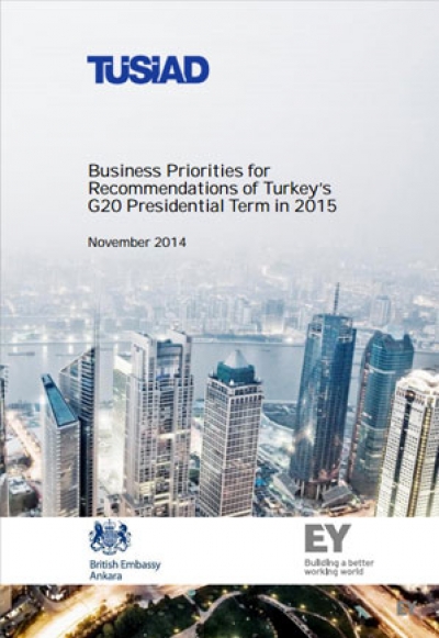 Business Priorities for Recommendations of Turkey’s G20 Presidential Term in 2015