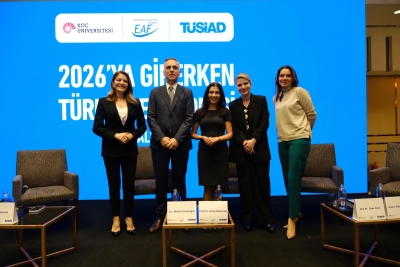 Koç Üniversitesi ve TÜSİAD ortaklığı ile oluşturulan Ekonomik Araştırma Forumu’nun (EAF) “2026'ya Girerken Türkiye Ekonomisi” başlıklı semineri gerçekleşti