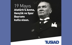 19 Mayıs Atatürk’ü Anma Gençlik ve Spor Bayramımız kutlu olsun.