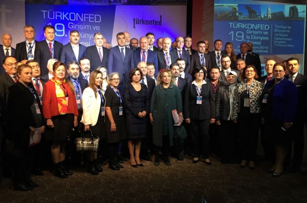 TÜSİAD Başkanı Cansen Başaran-Symes Çanakkale&#039;de TÜRKONFED Zirvesi&#039;ne katıldı
