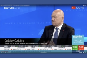 TÜSİAD Yönetim Kurulu Üyesi Çağatay Özdoğru - Ekotürk TV Ana Haber'e konuk oldu