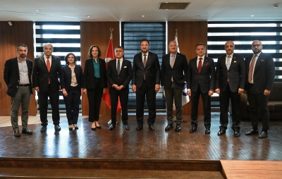 MÜSİAD Başkanı Mahmut Asmalı TÜSİAD Başkanı Orhan Turan’ı ziyaret etti