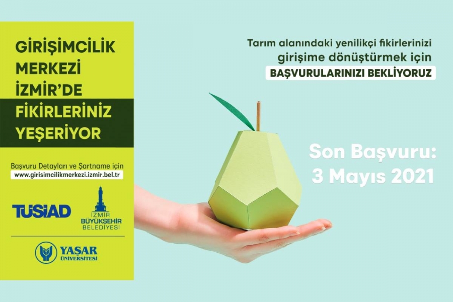 Girişimcilik Merkezi İzmir’in ilk programının teması “tarım” olacak