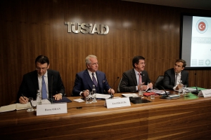 Ekonomi Bakanı Nihat Zeybekci TÜSİAD'ı Ziyaret Etti
