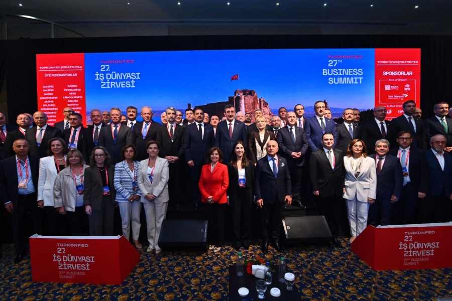 TÜRKONFED 27. İş Dünyası Zirvesi Elazığ’da gerçekleşti