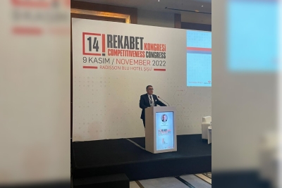 TÜSİAD Yönetim Başkanı Orhan Turan SEDEFED Rekabet Kongresi’nde açılış konuşması gerçekleştirdi
