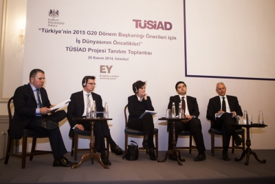 “Türkiye’nin 2015 G20 Dönem Başkanlığı Önerileri için İş Dünyasının Öncelikleri” Projesi Tanıtımı