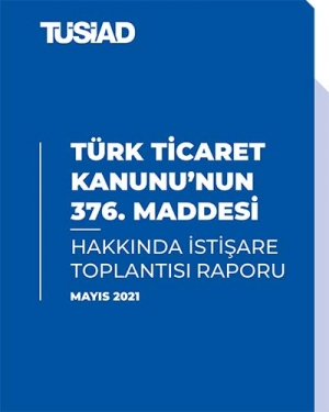 TÜSİAD &amp; Ticaret Bakanlığı TTK 376'ncı Maddesi Hakkında İstişare Raporu