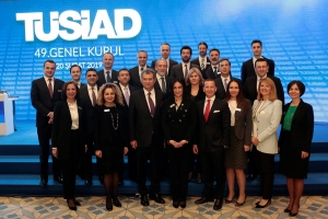 SİMONE KASLOWSKİ WAS ELECTED PRESIDENT OF TÜSİAD