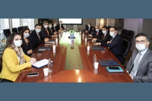 TCMB BAŞKANI NACİ AĞBAL TÜSİAD’I ZİYARET ETTİ