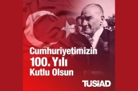 Atatürk'ün en büyük eseri ve bizlere emaneti olan Cumhuriyetimizin 100’üncü yaşı kutlu olsun