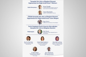 Sanayide Sıfır Atık ve Döngüsel Ekonomi Uygulamalarının Değerlendirilmesi webinarı